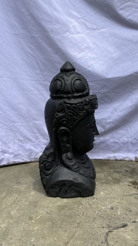 SHIVA BUST GREENSTONE 50 CM LEFT